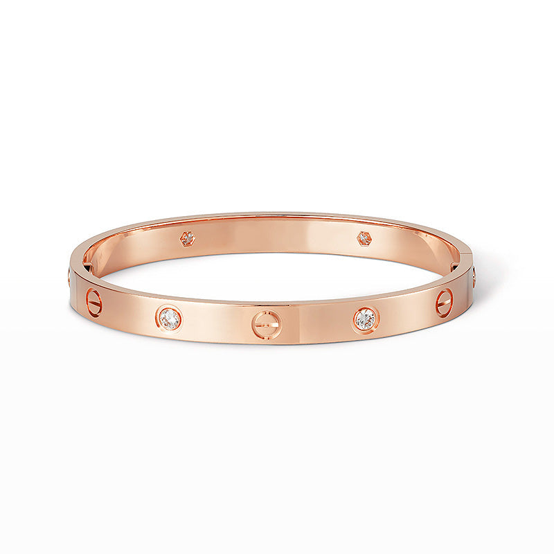 [Love's Uplift]LOVE BRACELET 6.1MM 4 DIAMONDS