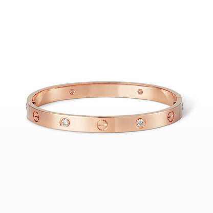 [Love's Uplift]LOVE BRACELET 6.1MM 4 DIAMONDS