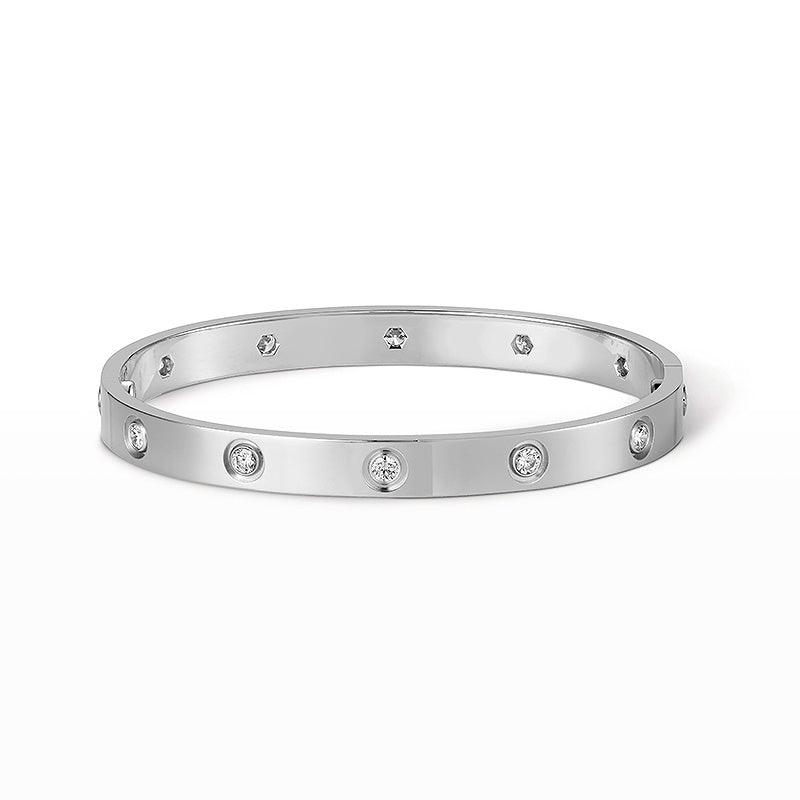 [Love's Uplift]LOVE BRACELET 6.1MM 10 DIAMONDS