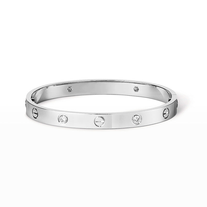 [Love's Uplift]LOVE BRACELET 6.1MM 4 DIAMONDS