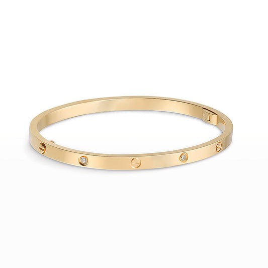 [Love's Uplift]LOVE BRACELET 3.65MM 6 DIAMONDS