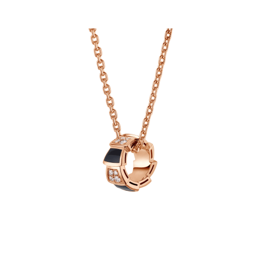 [Love's Uplift]SERPENTI PEDANT DIAMOND NECKLACE