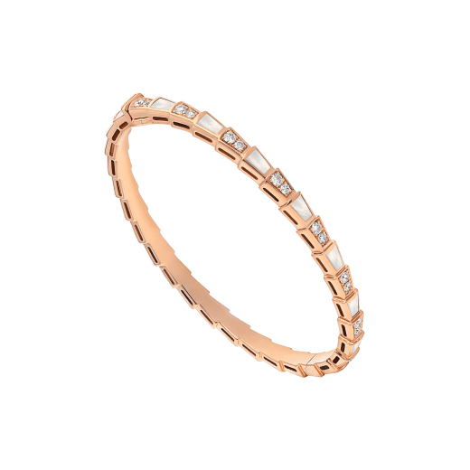 [Love's Uplift]SERPENTI BRACELET PINK GOLD MOP DIAMOND