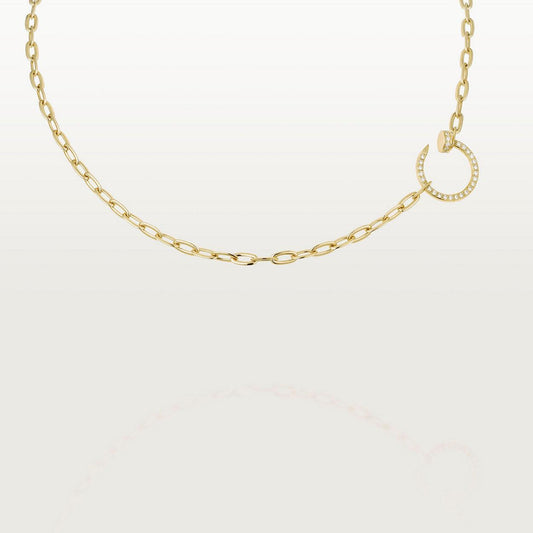 [Love's Uplift]JUSTE NECKLACE FULL DIAMONDS