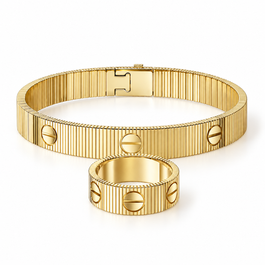 [Love's Uplift]Love Unlimited Bracelet & Ring Set