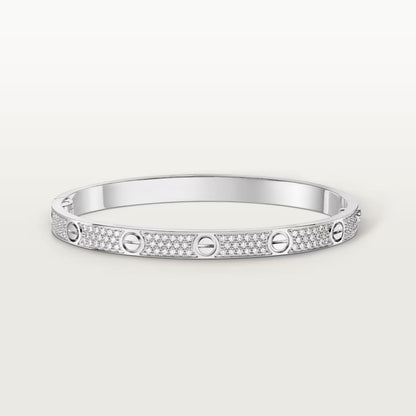 [Love's Uplift]LOVE BRACELET 4.8MM DIAMOND-PAVED