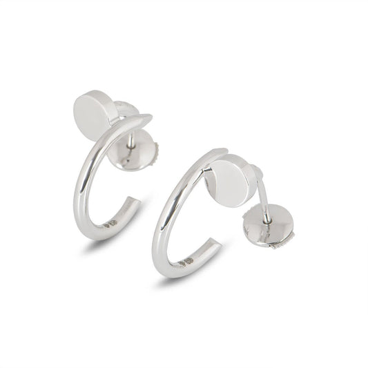 [Love's Uplift]JUSTE EARRINGS SILVER