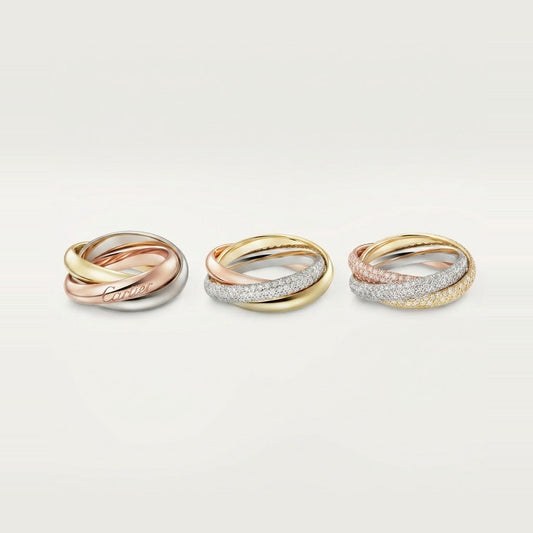 [Love's Uplift]TRINITY 3.2MM RING COLLECTION