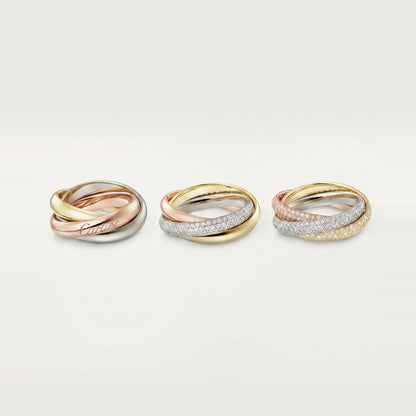 [Love's Uplift Jewelry] TRINITY 3.2MM RING COLLECTION