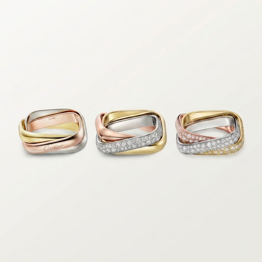 [Love's Uplift]TRINITY 3.5MM CUSHION RING COLLECTION