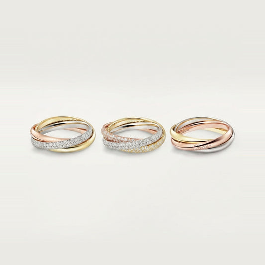[Love's Uplift]TRINITY 2.5MM RING COLLECTION