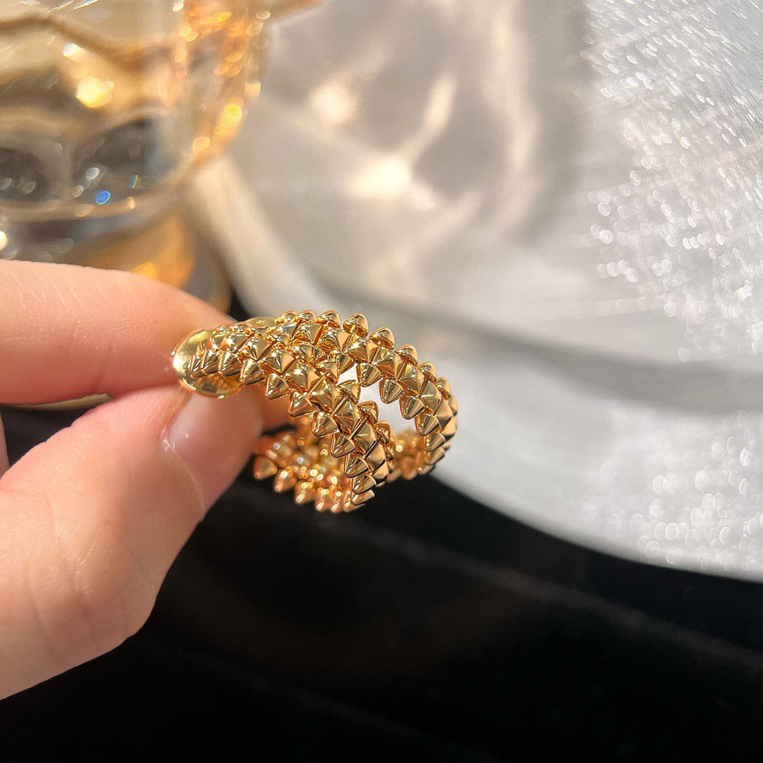 [Love's Uplift]CLASH SMALL HOOP EARRINGS