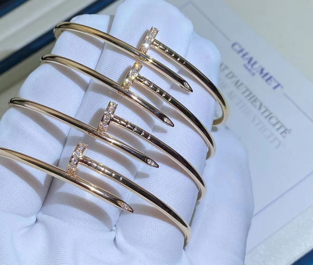 [Love's Uplift]JUSTE BRACELET 2.5MM DIAMONDS