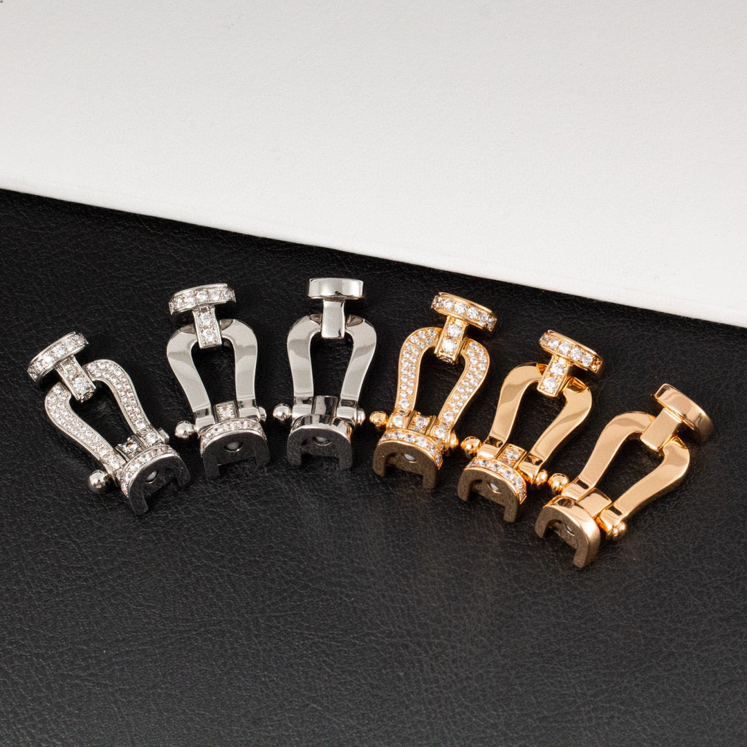 [Love's Uplift]FORCE LARGE HORSESHOE NO DIAMOND BRACELET SILVER