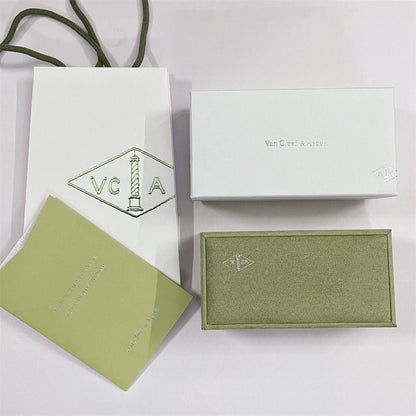 [Love's Uplift]VA CLOVER BRACELET NECKLACE RING BOX GIFT BAG
