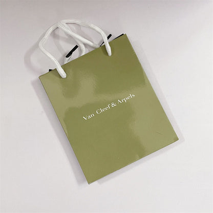 [Love's Uplift]VA CLOVER BRACELET NECKLACE RING BOX GIFT BAG