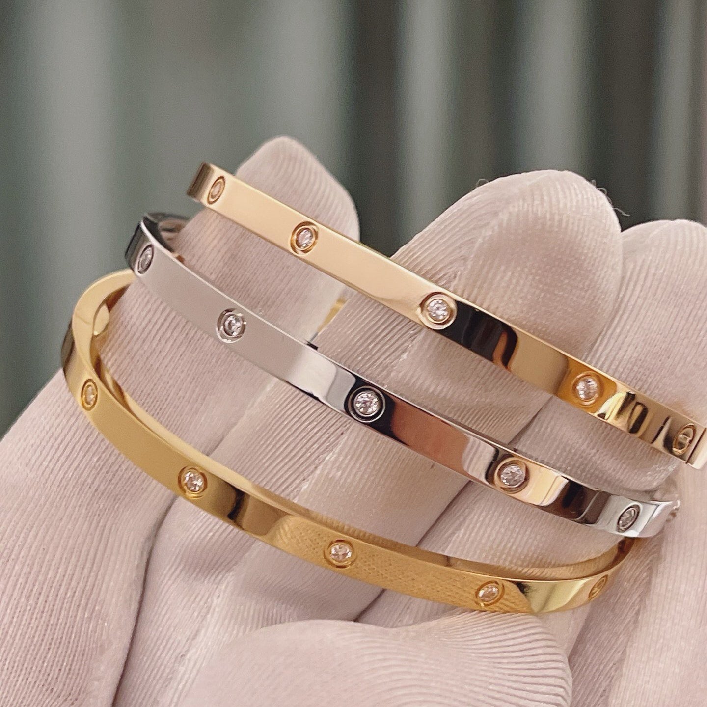 [Love's Uplift]LOVE BRACELET 3.65MM 10 DIAMONDS