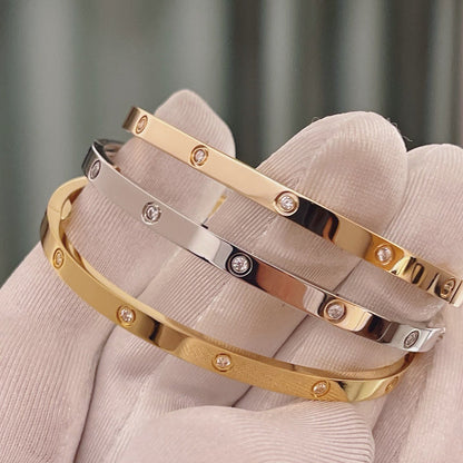 [Love's Uplift]LOVE BRACELET 3.65MM 10 DIAMONDS