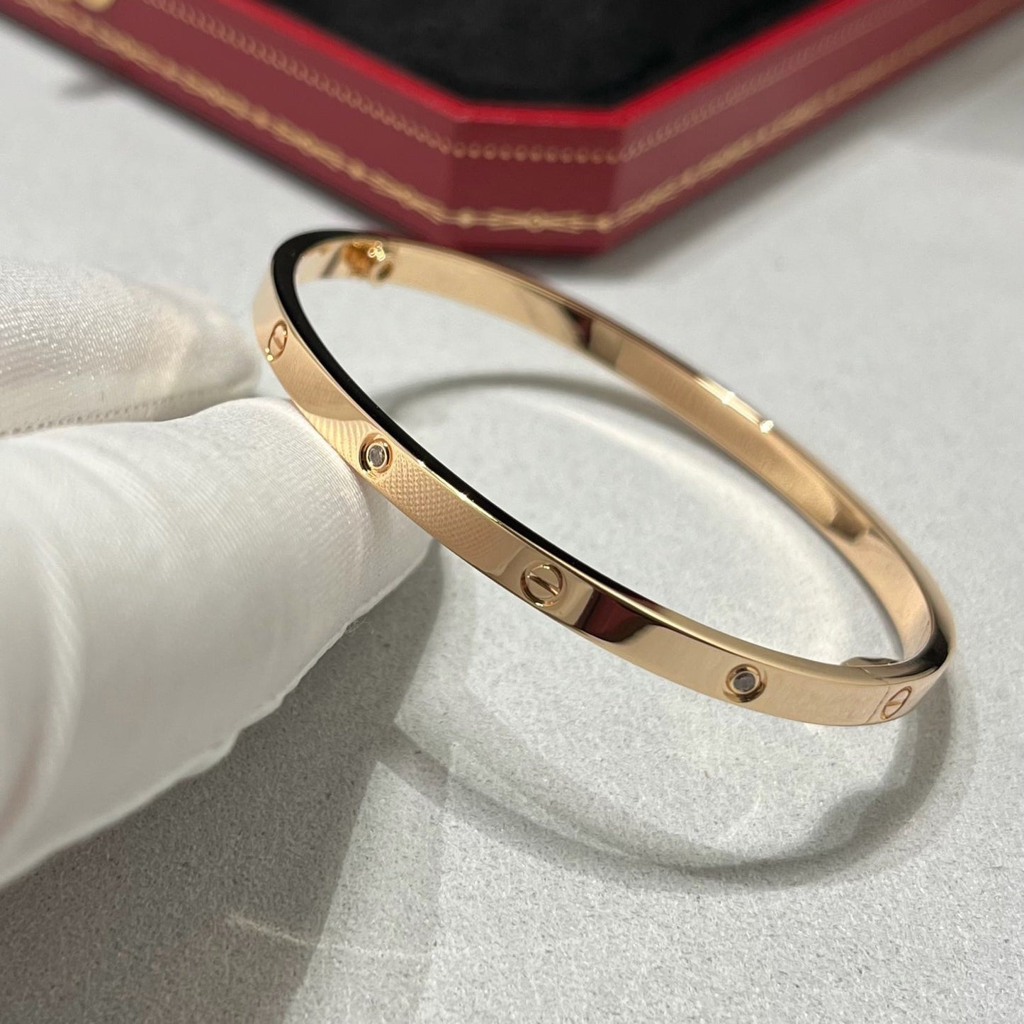 [Love's Uplift]LOVE BRACELET 3.65MM 6 DIAMONDS