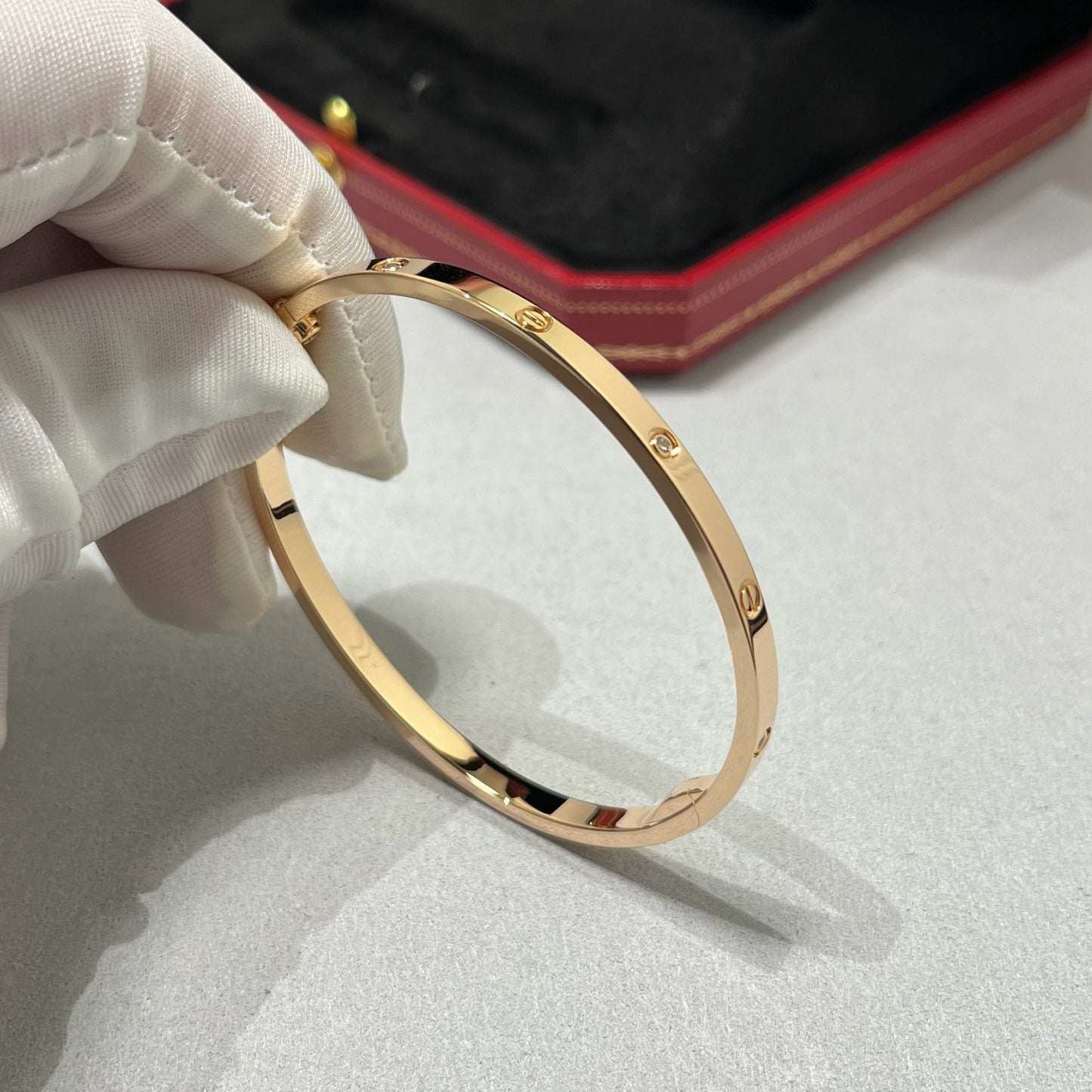 [Love's Uplift]LOVE BRACELET 3.65MM 6 DIAMONDS