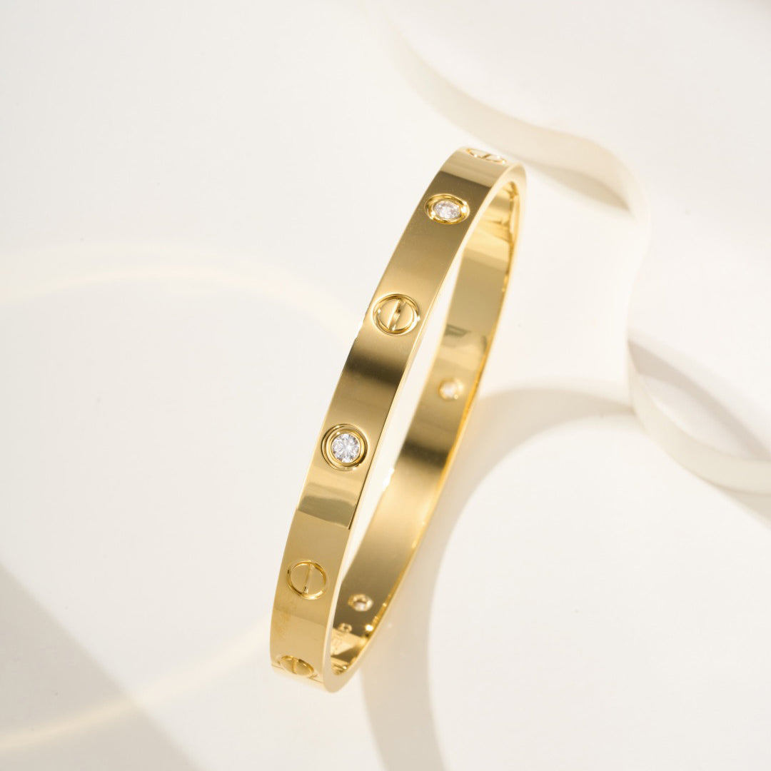 [Love's Uplift]LOVE BRACELET 6.1MM 4 DIAMONDS