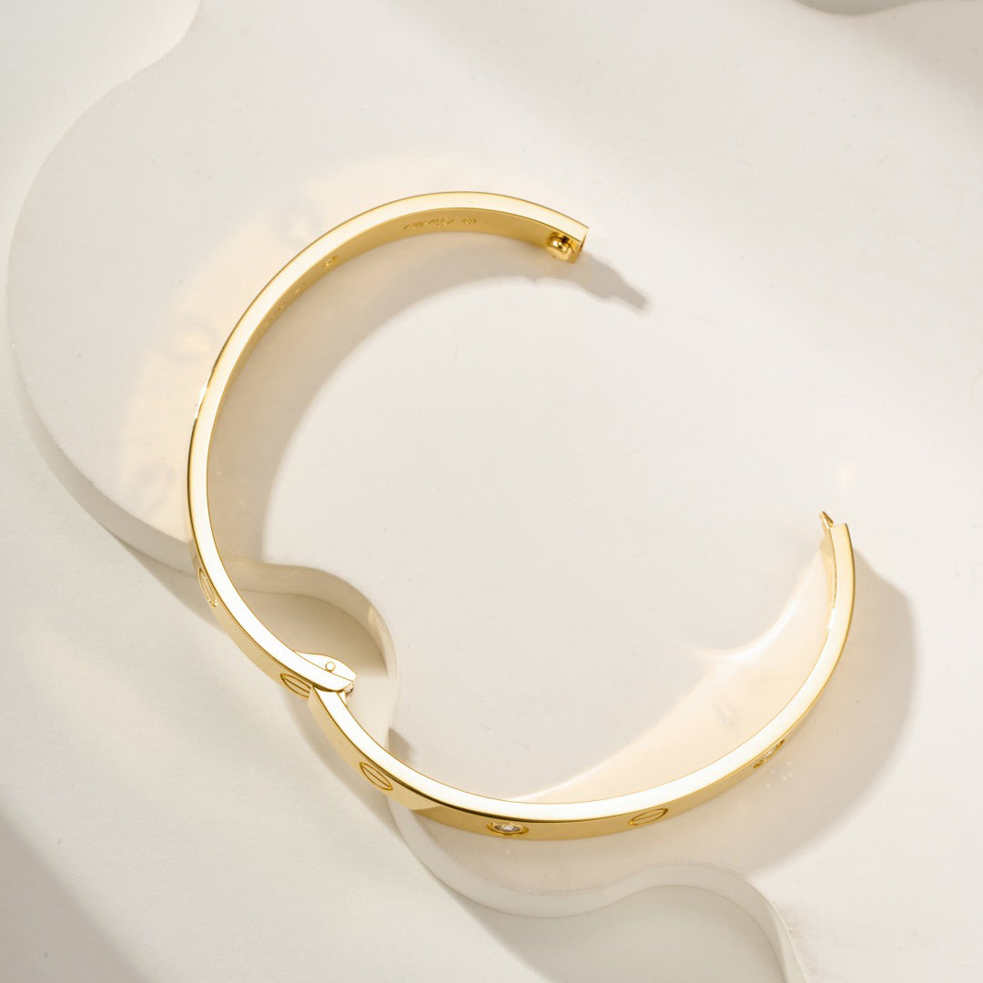 [Love's Uplift]LOVE BRACELET 6.1MM 4 DIAMONDS