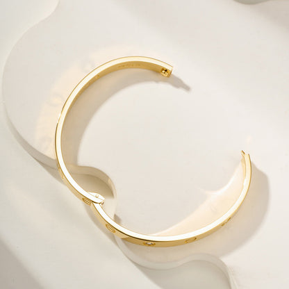[Love's Uplift]LOVE BRACELET 6.1MM 4 DIAMONDS