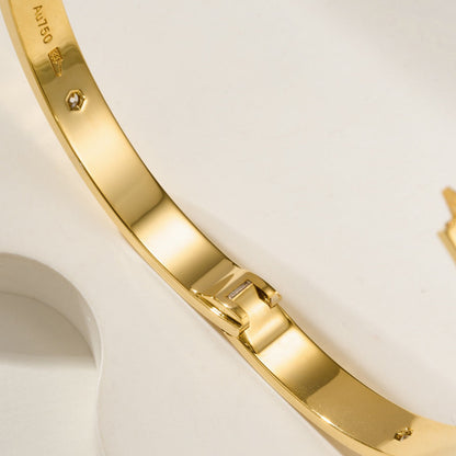 [Love's Uplift]LOVE BRACELET 6.1MM 4 DIAMONDS