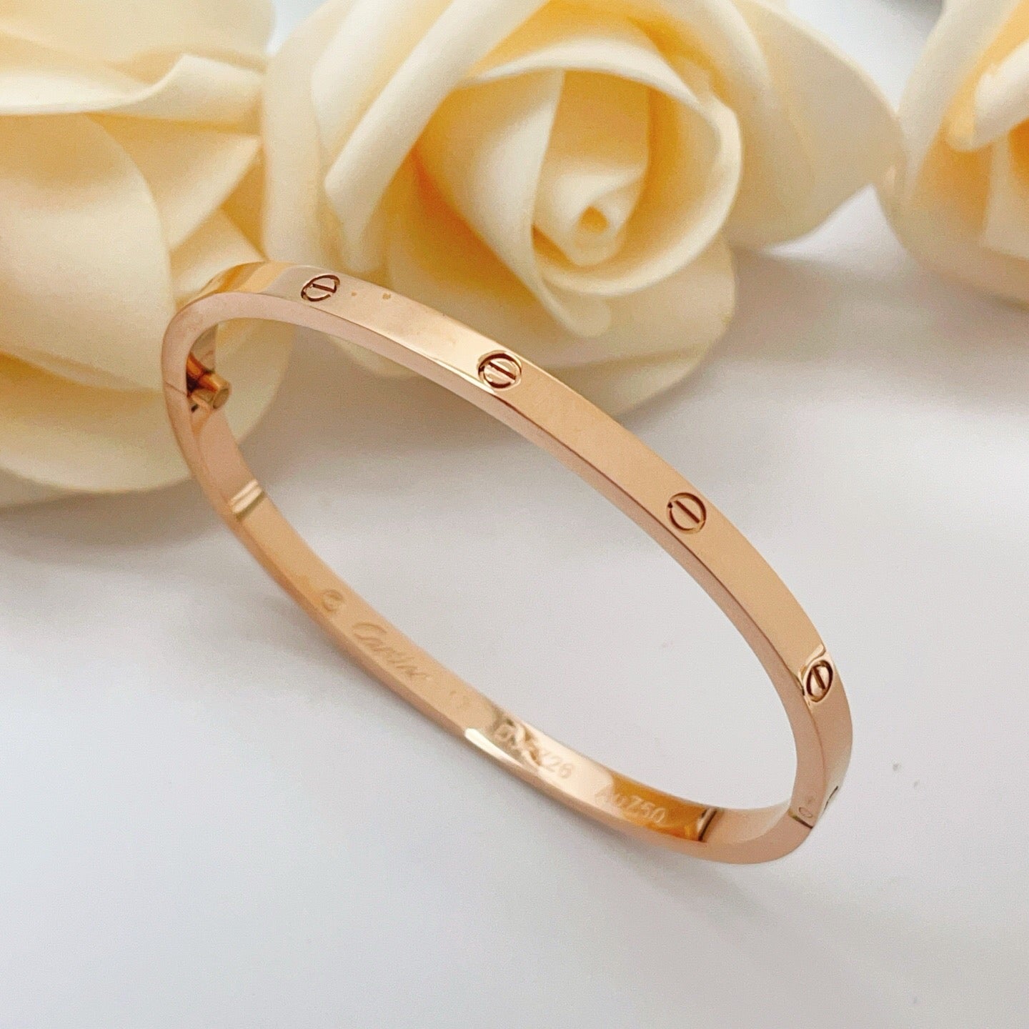 [Love's Uplift]LOVE BRACELET 3.65MM NO DIAMONDS