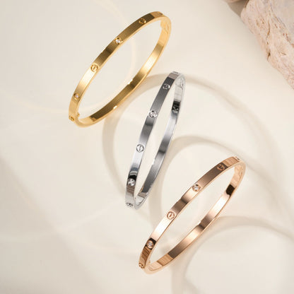 [Love's Uplift]LOVE BRACELET 3.65MM 6 DIAMONDS