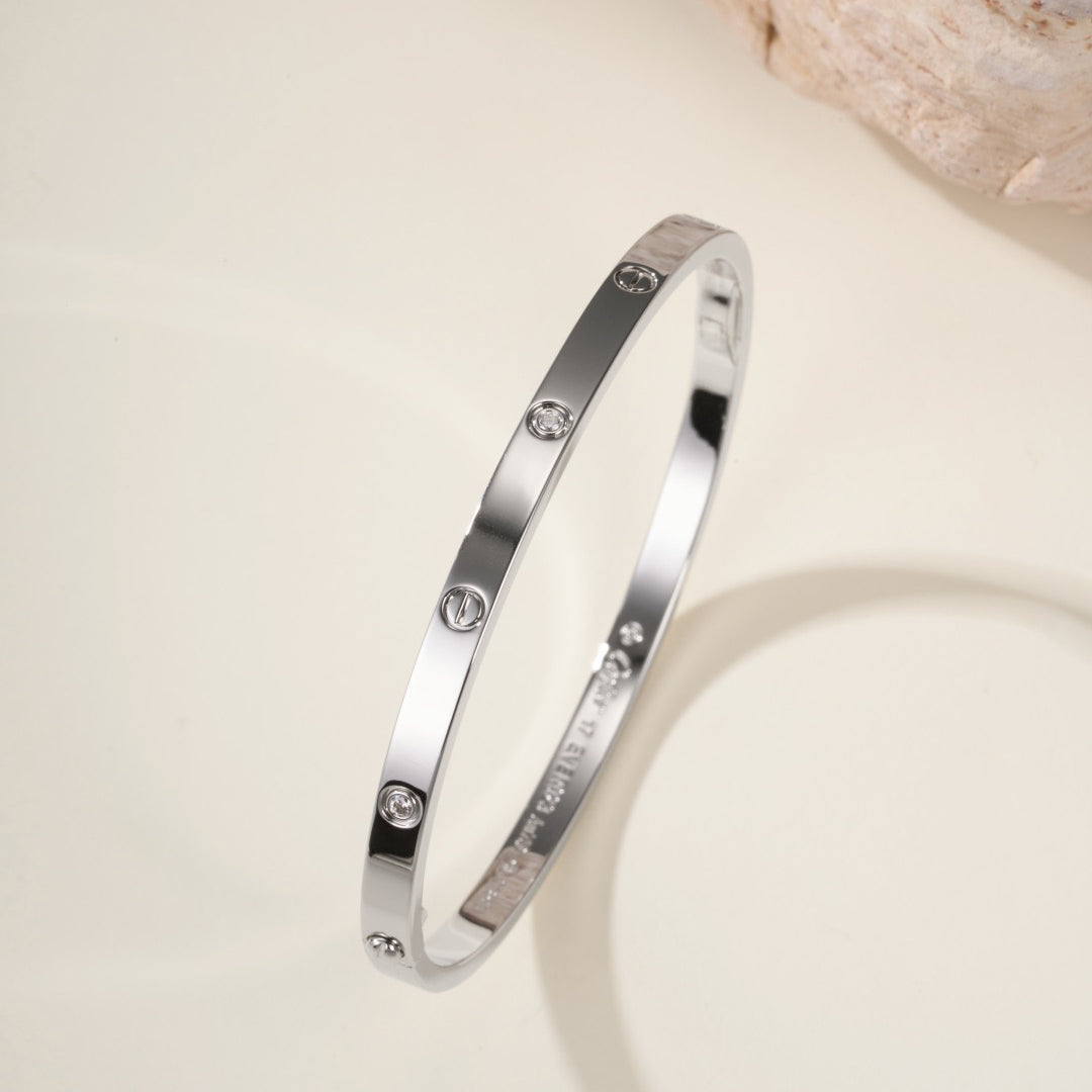 [Love's Uplift]LOVE BRACELET 3.65MM 6 DIAMONDS