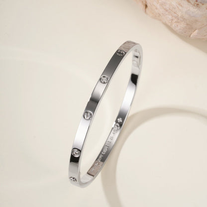 [Love's Uplift]LOVE BRACELET 3.65MM 6 DIAMONDS