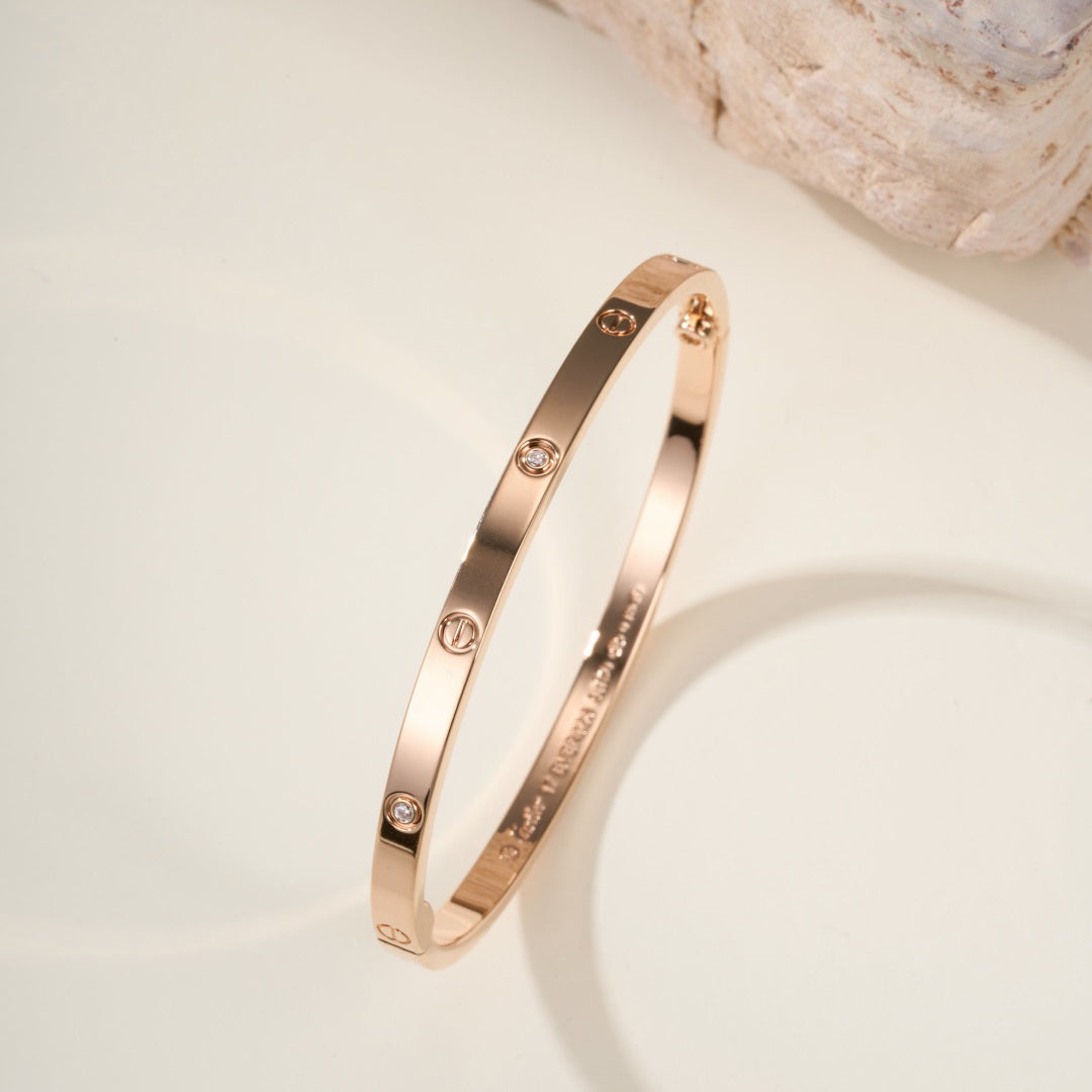 [Love's Uplift]LOVE BRACELET 3.65MM 6 DIAMONDS