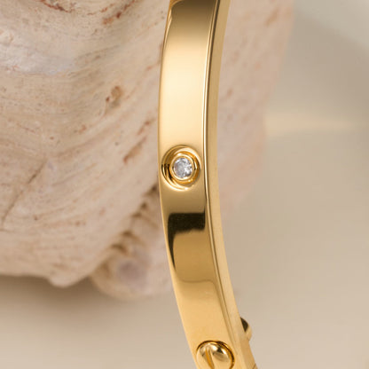 [Love's Uplift]LOVE BRACELET 3.65MM 6 DIAMONDS
