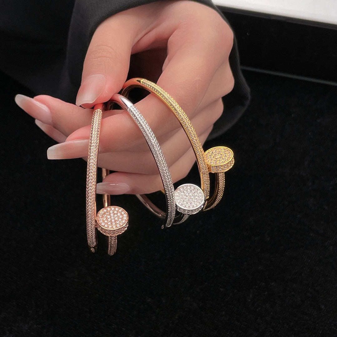 [Love's Uplift]JUSTE BRACELET 3.5MM ALL DIAMONDS