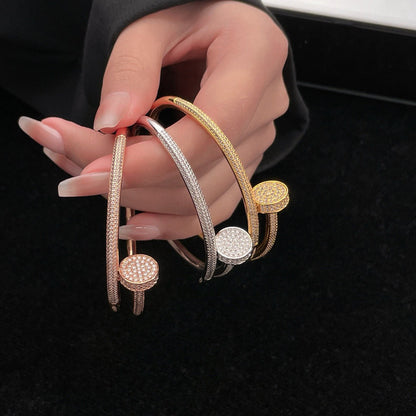 [Love's Uplift]JUSTE BRACELET 3.5MM ALL DIAMONDS