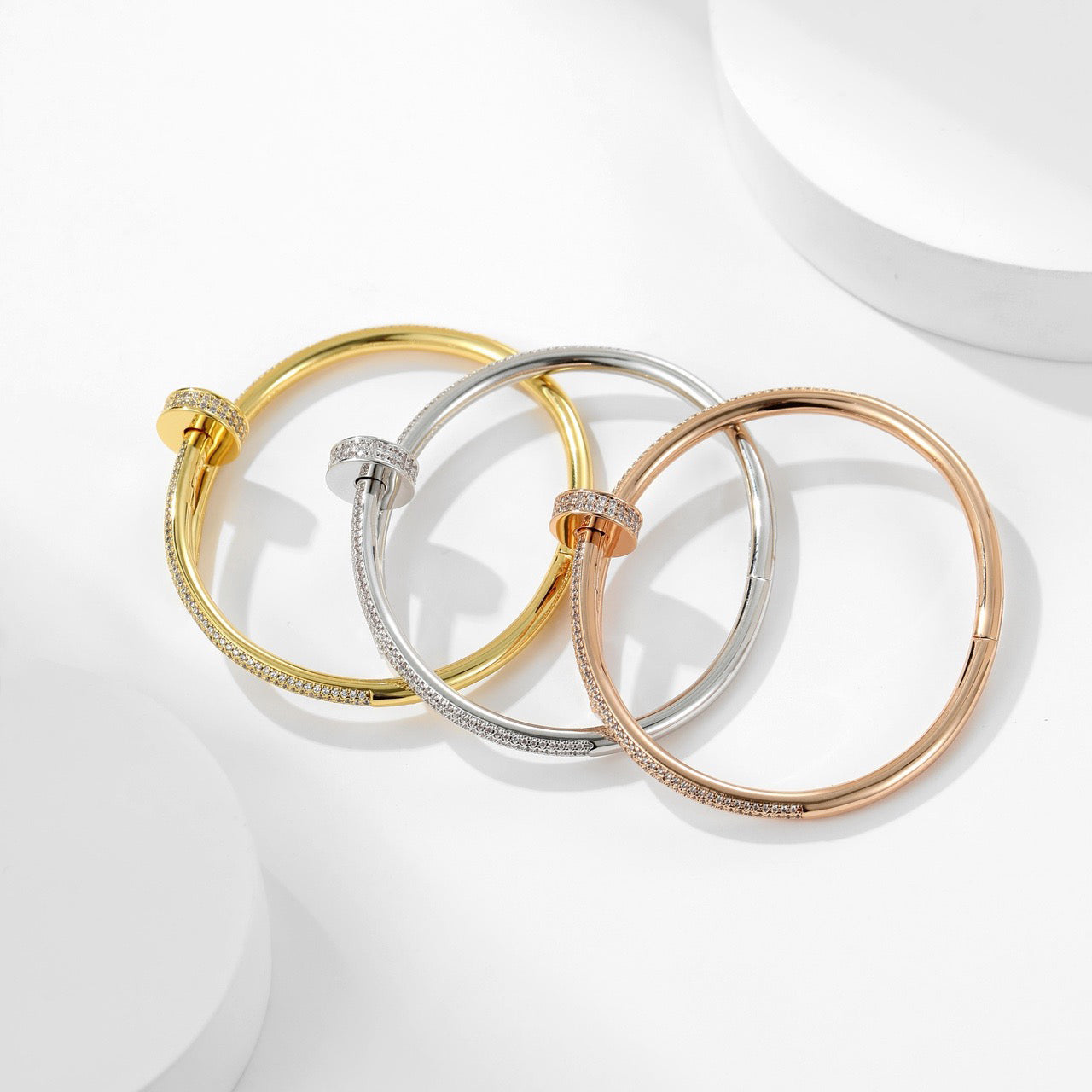 [Love's Uplift]JUSTE BRACELET 3.5MM ALL DIAMONDS