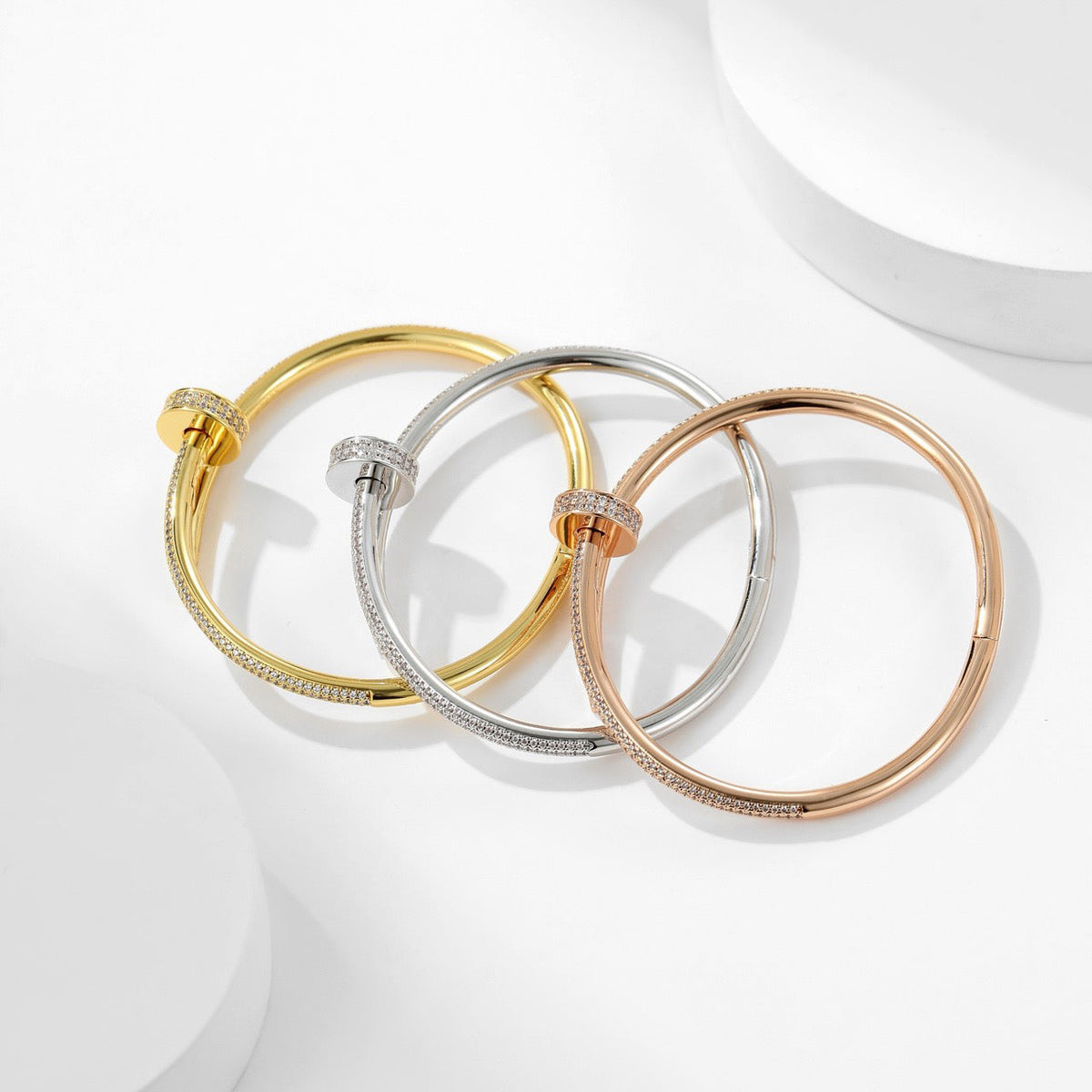 [Love's Uplift]JUSTE BRACELET 3.5MM ALL DIAMONDS