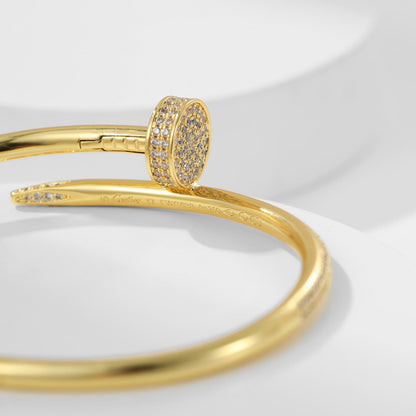 [Love's Uplift]JUSTE BRACELET 3.5MM ALL DIAMONDS