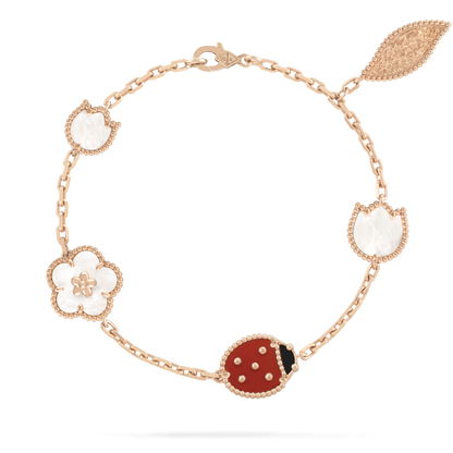 [Love's Uplift]LUCKY SPRING 5 MOTIF BRACELET
