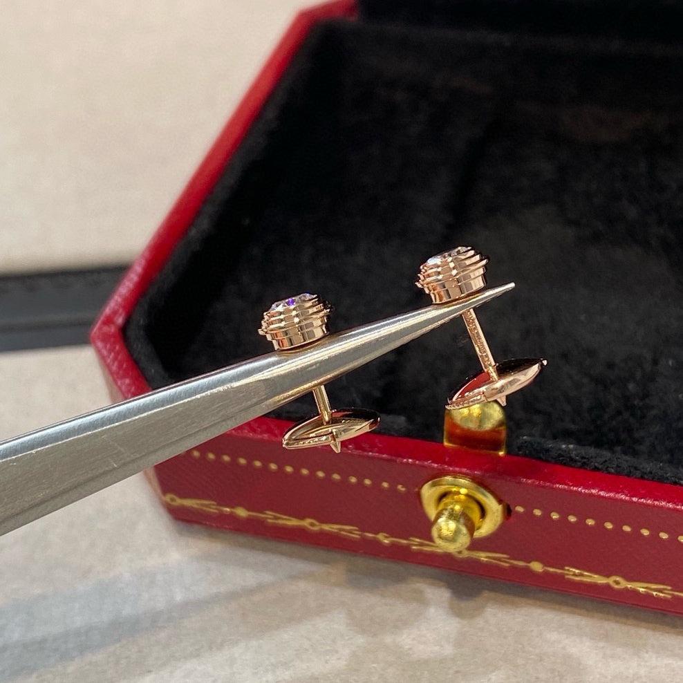[Love's Uplift]DAMOUR DIAMOND EARRINGS