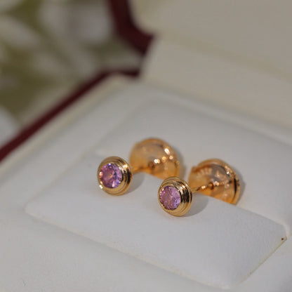 [Love's Uplift]DAMOUR PING DIAMOND EARRINGS