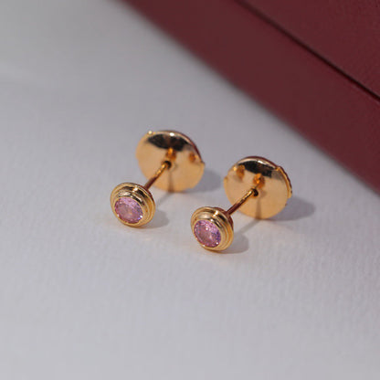 [Love's Uplift]DAMOUR PING DIAMOND EARRINGS