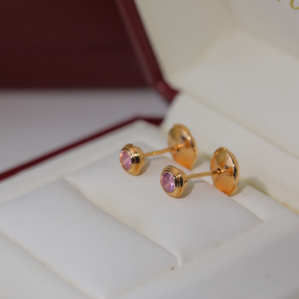 [Love's Uplift]DAMOUR PING DIAMOND EARRINGS