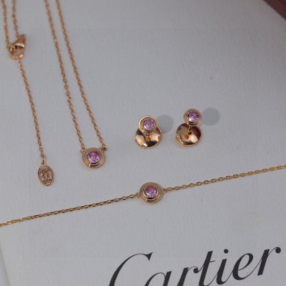 [Love's Uplift]DAMOUR PING DIAMOND EARRINGS