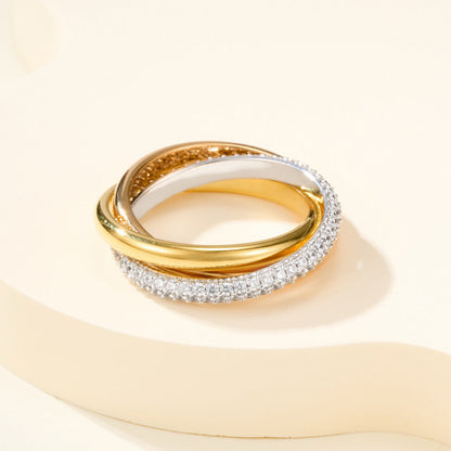 [Love's Uplift Jewelry] TRINITY 3.2MM RING COLLECTION