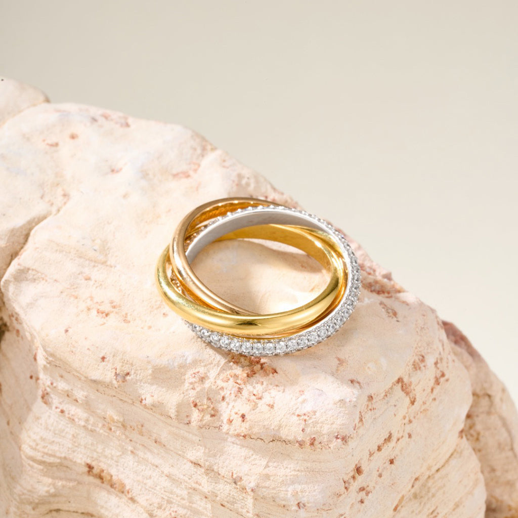 [Love's Uplift Jewelry] TRINITY 3.2MM RING COLLECTION