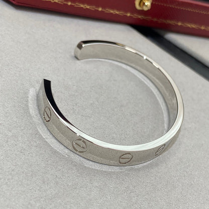 [Love's Uplift]LOVE BRACELET 6.1MM 1 DIAMOND OPEN CUFF