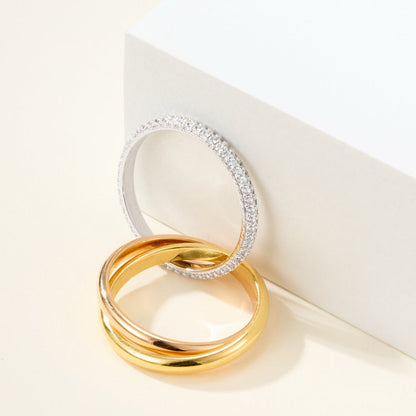[Love's Uplift]TRINITY 2.5MM RING COLLECTION