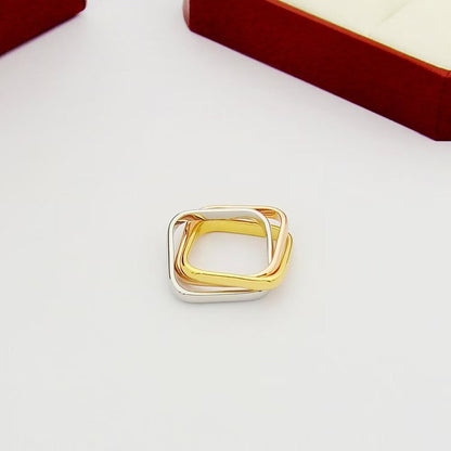 [Love's Uplift Jewelry] TRINITY 3.5MM CUSHION RING COLLECTION